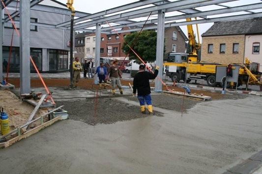 Bauarbeiten gehen gut voran